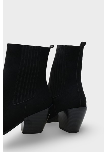 Ellyn Sivri Burunlu Yandan Lastikli Kadın Kovboy Bot