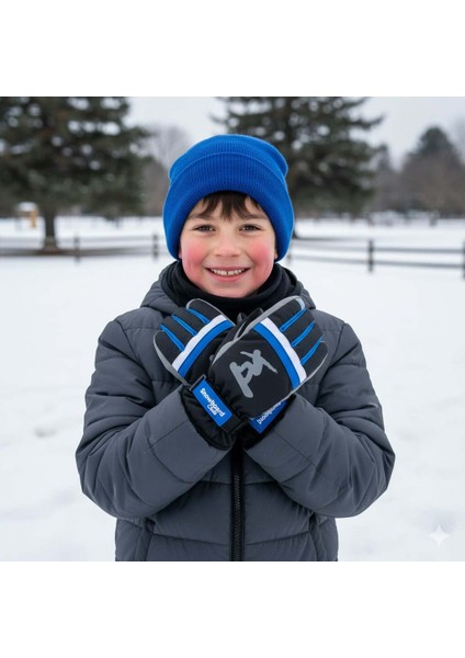 Kitti 422-13 9-14 Yaş Kar Kayak Eldiveni