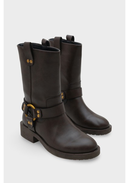 Leslie Metal Aksesuarlı Motorcu Bot