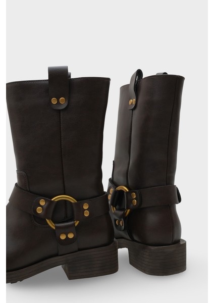 Leslie Metal Aksesuarlı Motorcu Bot indirimleri