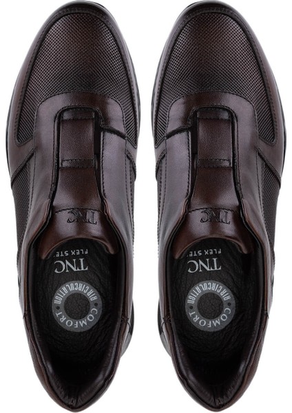 Erkek Hakiki Deri Kahverengi Sneakers & Spor Bot 298 3299-56602 Erk Bot SK25-26 Kahve indirimleri