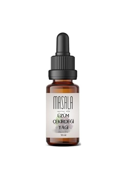 Masala Üzüm Çekirdeği Yağı 50 Ml. Soğuk Pres (Grapeseed Oil) fiyatları
