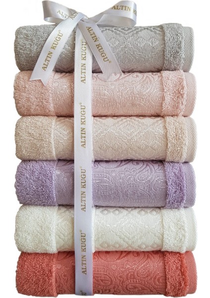 Dory Yüz Havlusu 6 Adet- 50X80 cm