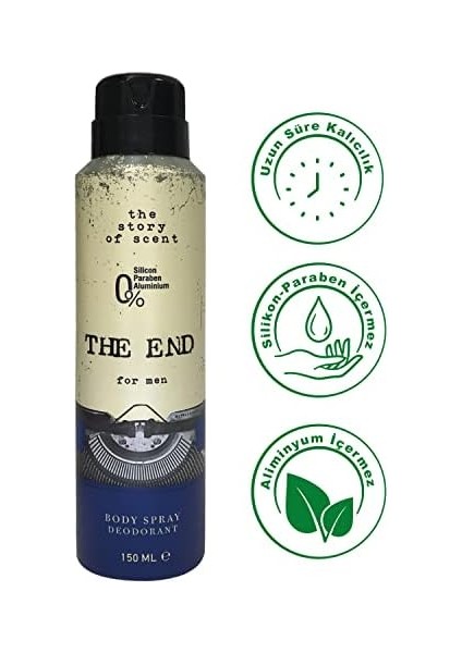 Gelişim Kozmetik The End Erkek Deodorant 150ML