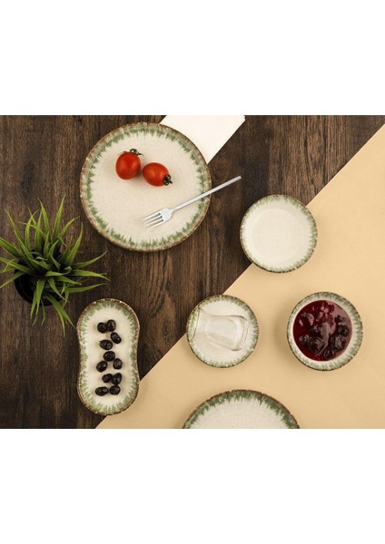 Nbl Green Lıne 26 Parça Porselen Kahvaltı Takımı