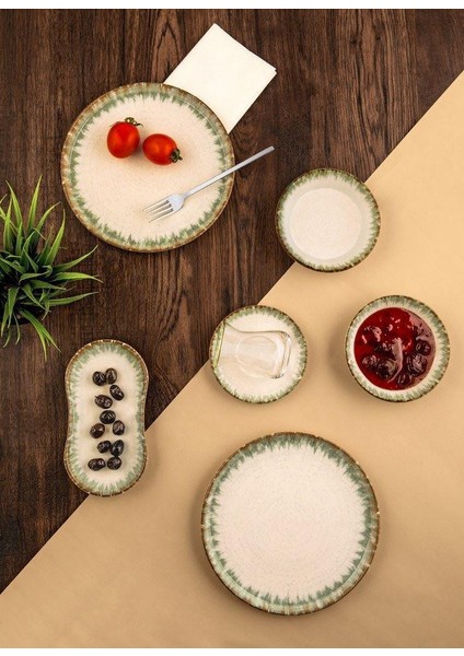 Nbl Green Lıne 26 Parça Porselen Kahvaltı Takımı fiyatları