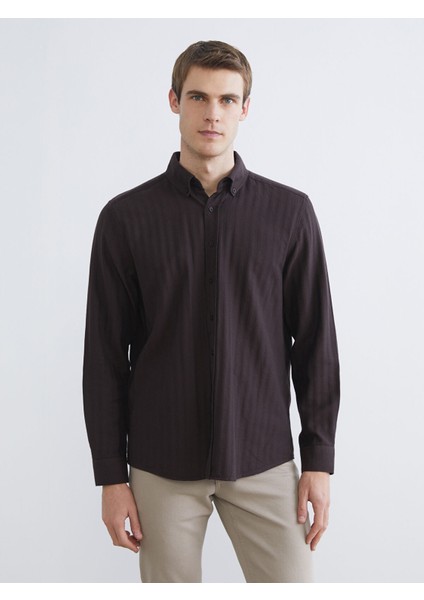 Yeni Sezon Regular Fit Uzun Kollu Erkek Gömlek
