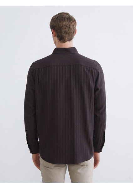 Yeni Sezon Regular Fit Uzun Kollu Erkek Gömlek fırsatları