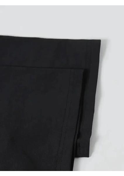 Ördek Baskılı ve Yuvarlak Yakalı Kadın Günlük Büyük Boy Siyah Tişört. - Siyah fiyatları