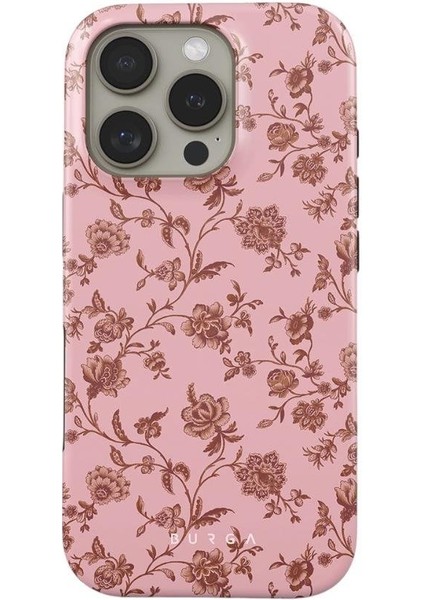 Iphone Uyumlu Burga Çift Tabanlı Dayanıklı Lover Desenli Kılıf