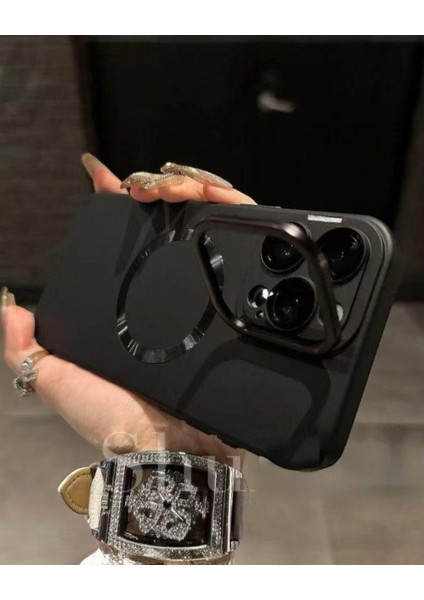 Iphone Uyumlu Lens Koruyuculu Standlı Plasma Magsafe Destekli Kılıf fiyatları