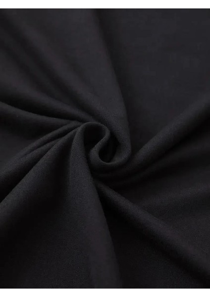 20/1 Penye Compack Baskılı Oversize Bisiklet Yaka M Kısa Kol Yazlık T-Shirt - Siyah indirimleri