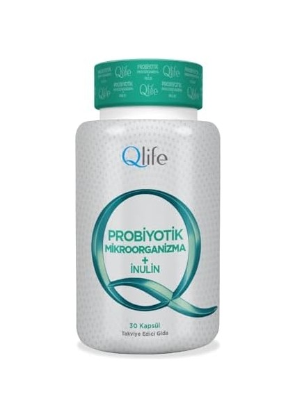 Qlife Probiotik Microorginazma + Inulin 30 Kapsül fiyatları