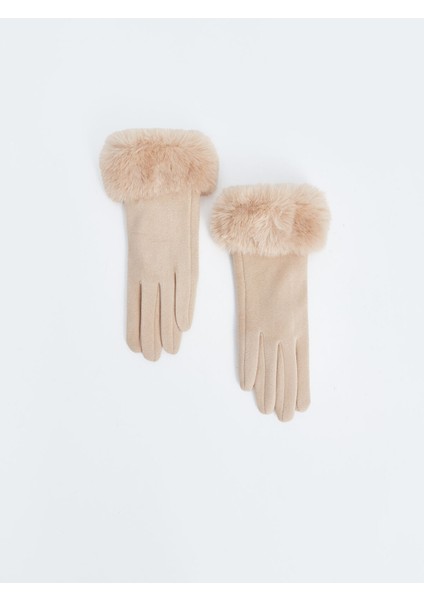 Yeni Sezon Kürklü Kadın Eldiven