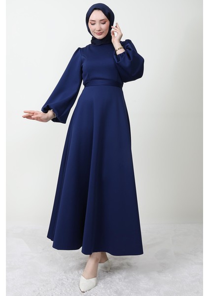 Ronay Tesettür Elbise Lacivert fiyatları