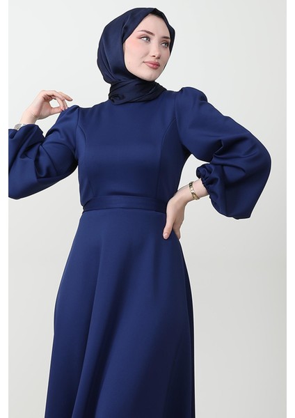 Ronay Tesettür Elbise Lacivert indirimleri