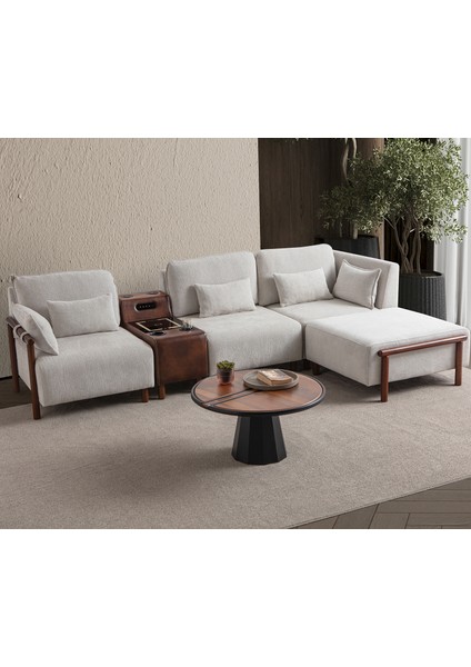 Soft Dinlenme Köşe Takımı Ses Sistemli Sağ modelleri