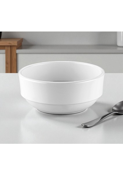 Çorba Kasesi - Kırılmaz, Porselen Görünümlü, Isıya Dayanıklı Servis Kasesi - Dayanıklı Servis Kasesi