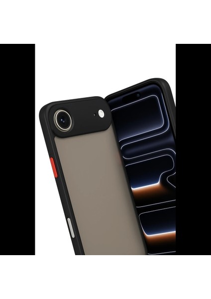 iPhone 17 Air Kılıf Montreal Silikon Kapak - Siyah modelleri