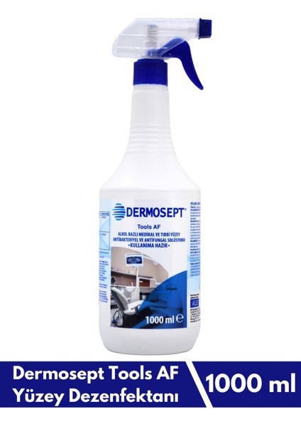Tools Af Alkol Bazlı Medikal ve Tıbbi Yüzey Antibakteriyel Solüsyonu 1000ML