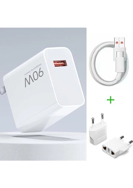 SG86 90W Turbo Fast Şarj Başlığı | Pd & Qc Destekli Hızlı Şarj Adaptörü