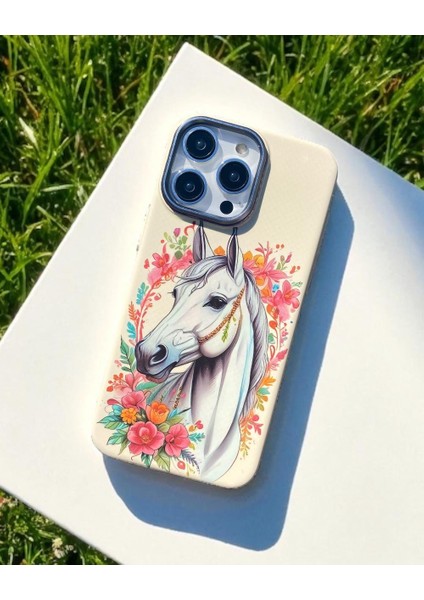 Iphone Uyumlu Premium Marble Gizli Magsafe Destekli Kılıf