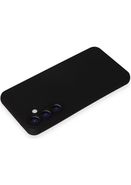 Newface Samsung Galaxy S24 Kılıf Nano Içi Kadife Silikon - Siyah modelleri