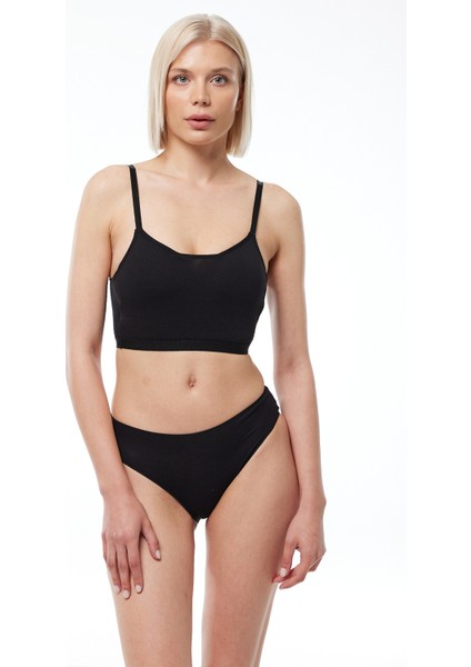 Kadın Renkli 6 Lı Paket Modal Dar Kalıp Ara Bel Slip Külot 187 fiyatları