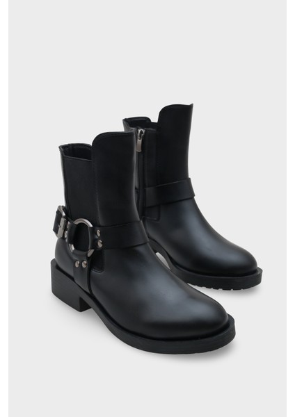 Lianne Metal Aksesuarlı Lastikli Motorcu Bot