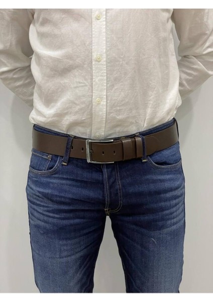 2 Adet Erkek 100 % Hakiki Deri Kot Kemer Siyah / Kahverengi fiyatları