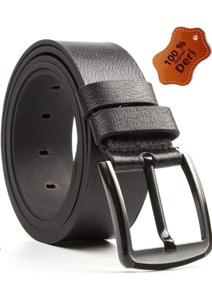 2 Adet Erkek 100 % Hakiki Deri Kot Kemer Siyah / Kahverengi fırsatları