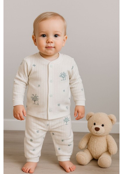 %100 Pamuk Bebek Pijama Takımı