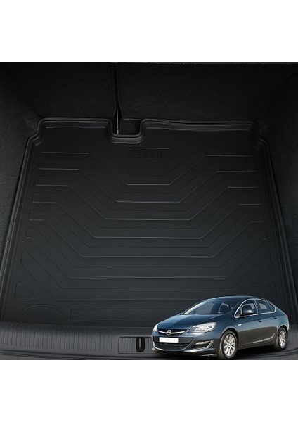 Opel Astra J Sedan 2010–2018 Uyumlu 3D Bagaj Havuzu Premium modelleri