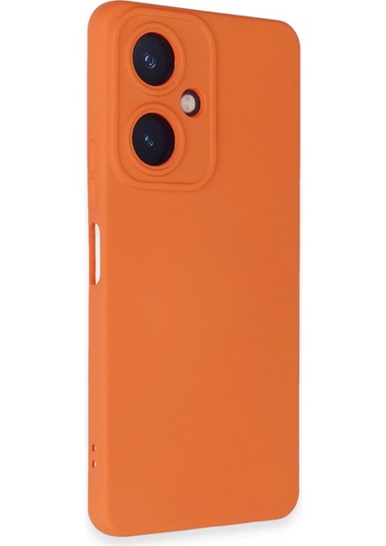 Newface Vivo Y27 Kılıf Nano Içi Kadife Silikon - Turuncu fiyatları