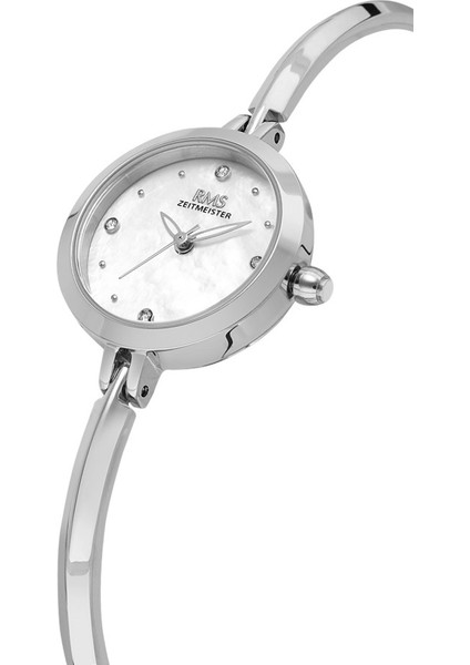 RMS.1.AG2106.10 Minimal Taşlı Tasarım Kristal Cam 3 Atm Suya Dayanıklı Metal Renk Kadın Kol Saati modelleri