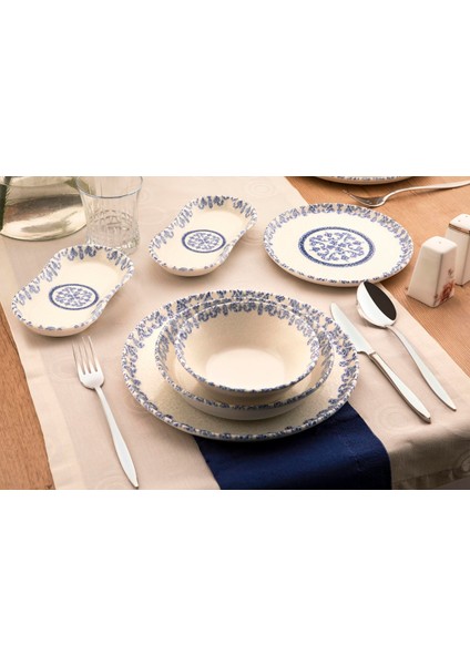 Nbl Blue Dream 27 Parça Porselen Yemek Takımı fiyatları