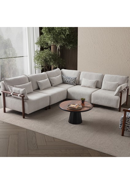 Soft Large Köşe-Berjer Takımı