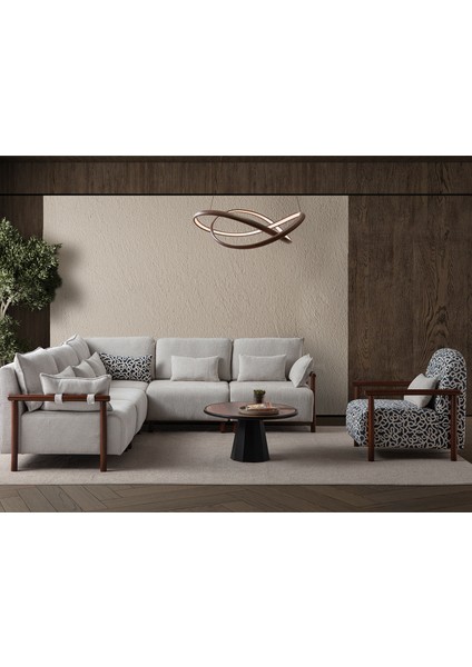 Soft Large Köşe-Berjer Takımı