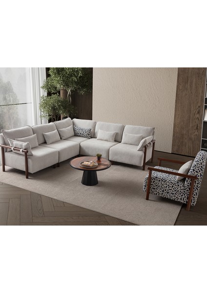 Soft Large Köşe-Berjer Takımı