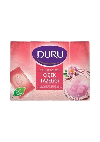 Sabun Duş Fresh Çiçek Tazeliği 4X150G 4 Adet