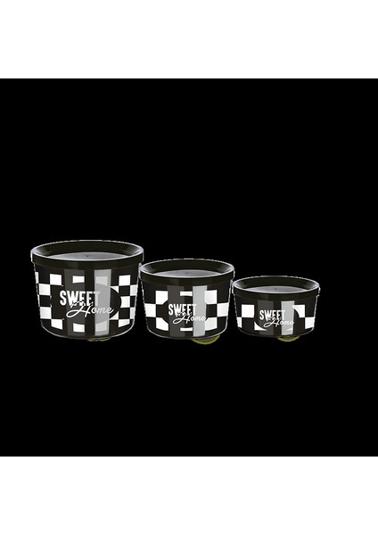 Saklama Kabı 3 Boy Iç Içe Geçmeli Kolay Saklanır Yer Tutmaz- (360-800-1400ML) modelleri