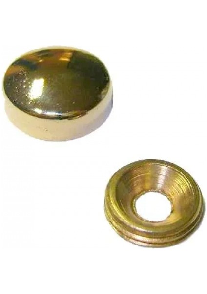 Eco Lounge Vida Kapama Kapağı 20 Mm, Sarı - 10 Adet