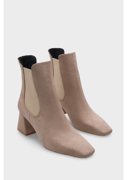 Ronny Sivri Burunlu Yandan Lastikli Kadın Bot