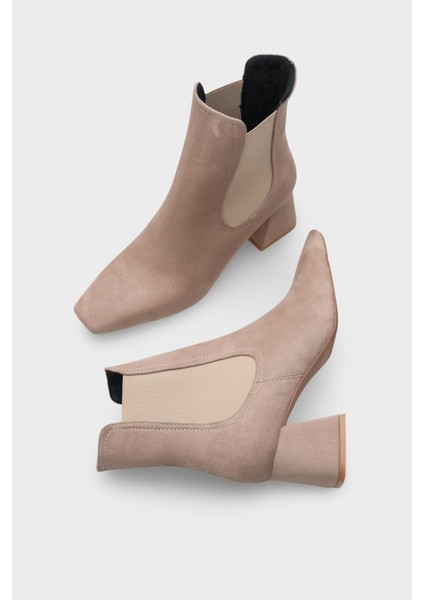 Ronny Sivri Burunlu Yandan Lastikli Kadın Bot