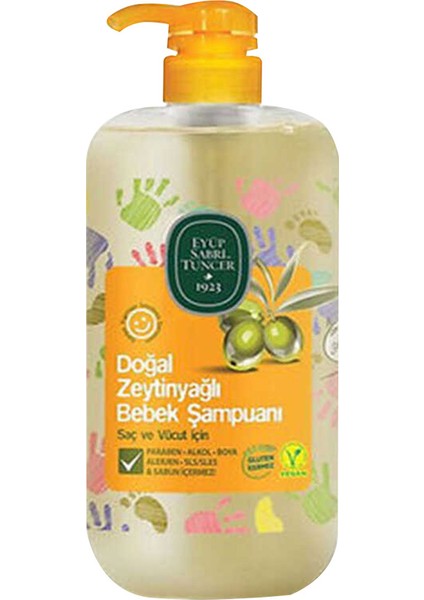 Eyüp Sabri Tuncer Şampuan Bebek 600ML Zeytinyağlı 1 Adet