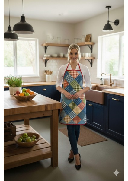 Dijital Baskılı Su Sıvı Geçirmez Leke Tutmaz Mutfak Önlüğü modelleri