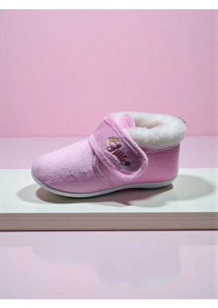 Çocuk Tam Ortopedik Cırtlı Kürklü Kreş Anaokulu Ev Panduf Bot fırsatları