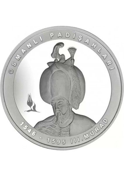 3. Murad Osmanlı Gümüş Sikke Coin