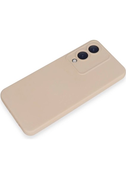 Newface Vivo Y17S Kılıf Nano Içi Kadife Silikon - Pudra fırsatları