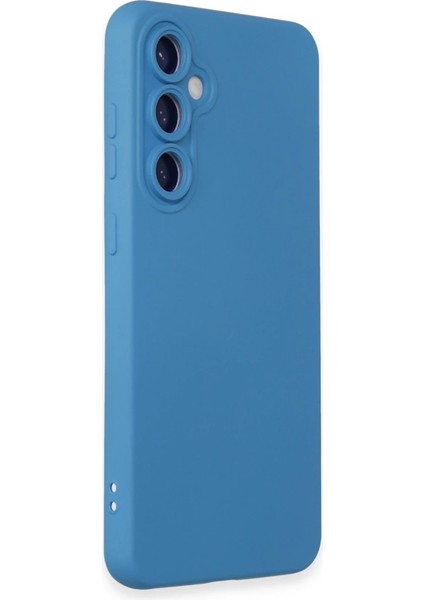 Newface Samsung Galaxy S24 Kılıf Nano Içi Kadife Silikon - Mavi fiyatları